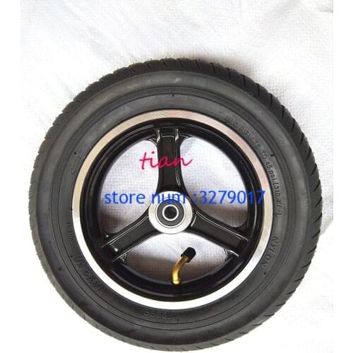 10X2.50 wheel 10 Inch Motorcycle Electric Scooter Wheel Rim With Tubeless Tire Tyre high performance