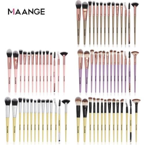 MAANGE 14Pcs/set Makeup Brushes Set Eye Shadow Foundation Powder Eyeliner Eyelash Lip Make Up Brush Cosmetic Beauty Tool Kit Hot