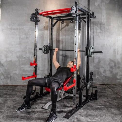 Professional Athletes, Home Sports, Physical Fitness, Men andWomen, Large Comprehensive Fitness Equipment Rack