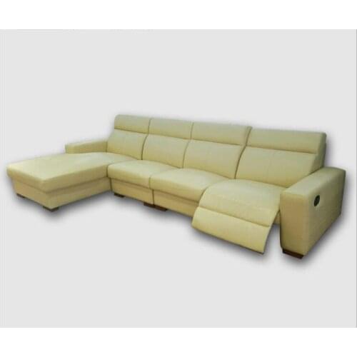 Living Room Sofa set L corner sofa recliner electrical couch genuine leather sectional sofas muebles de sala moveis para casa