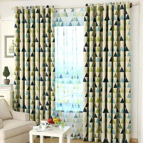 New Arrival Modern Curtains For Living Room Kitchen Bedroom Blackout Kids Sheer Tulle Window Panel Custom