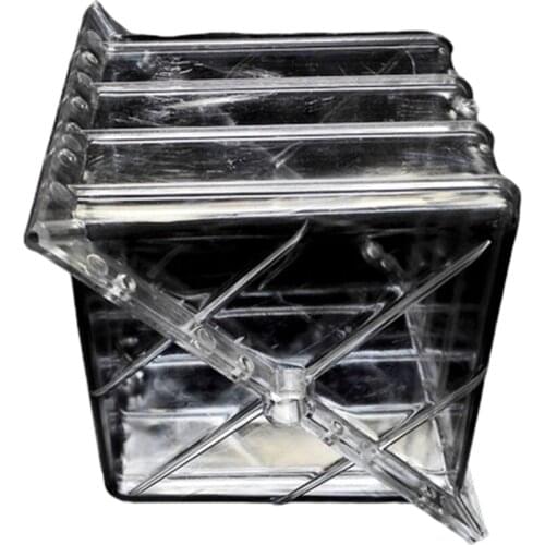 Big Size Plastic Clear Heart Square Watermelon Growing Mold Transparent Fruit Growth Forming Shaping Mould