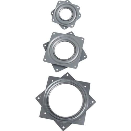 SHGO HOT-Lazy Susan Ball Bearing Metal Swivel Plate