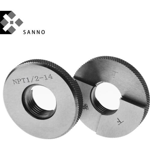 NPT gauges pin threaded holes ring gauge NPT 1/16, NPT1, NPT3/4, NPT3/8, NPT1/4, NPT 1/2, NPT1/8 thread taper pipe ring gauge