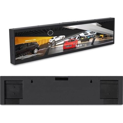 43 Inch Hd Ultra Wide Advertising Strip Shelf Edge Stretched Advertising Led Bar Display Size 1074x200mm