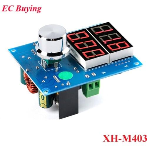 XH-M403 Digital Display Voltage Regulator Module High Power 8A DC DC XL4016 5-36V Voltage Current Regulator Power Module