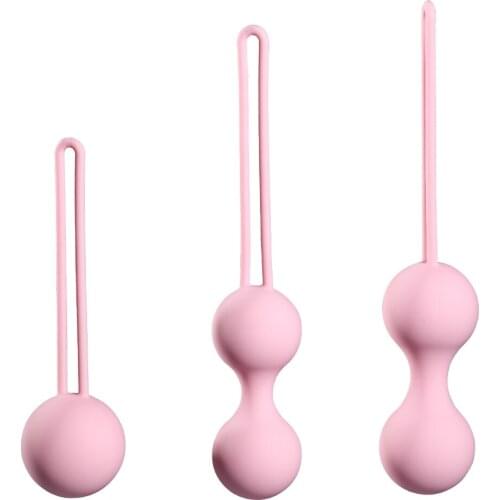 Female Safe Silicone Smart Ball Kegel Ball Ben Wa Ball Vagina Tighten Exercise Machine Sex Toy for Women Vaginal Geisha Ball