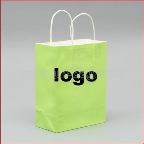 1000pcs/lot) Custom logo paper gift bag