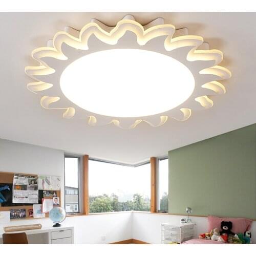 2020 Surface Mounted Modern Led Ceiling Lights For Living Study Room Bedroom Indoor Home Lampshade Led Ceiling Lamp