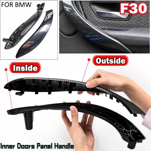 Car left Right Interior Inner Door Armrest Panel Handle Pull Trim Cover For BMW 3 Series 2013-2018 F30 F32 F33 F34 F35 F36 F82