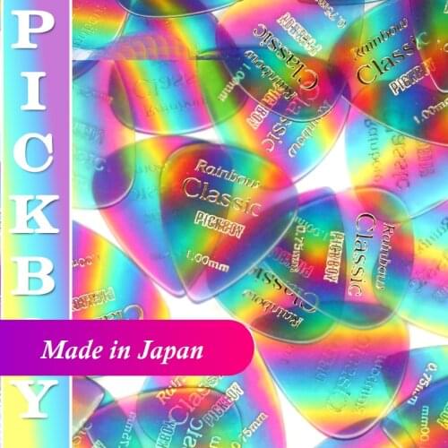 QiCai PICKBOY GP-21 Rainbow Series Guitar Picks, Sell by 1 Piece