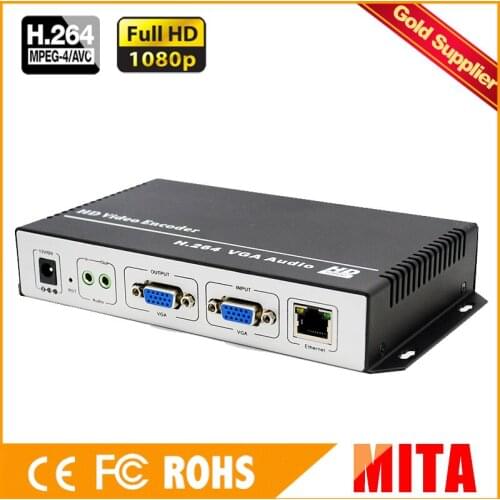 HD H.264 MPEG-4 AVC VGA encoder iptv for Live Streaming with HTTP RTSP RTMP HLS