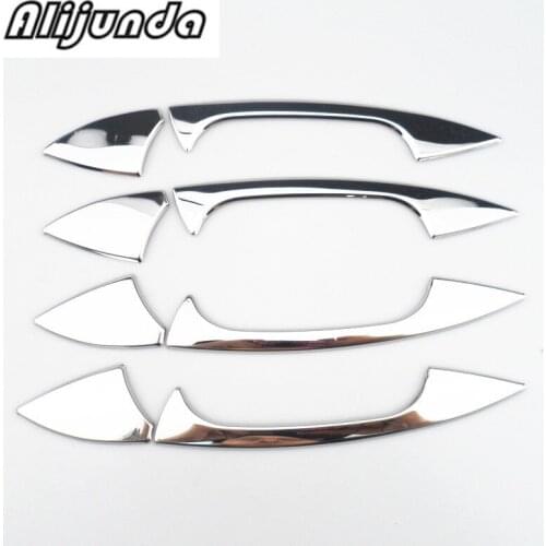 Chrome Door Handles Door Decoration Bowl Decoration for Mercedes b-Enz GLK GL ml c e Class W204 w212 X204 Styling Car