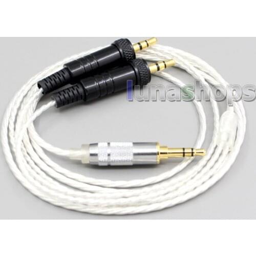 LN006622 XLR 4.4mm Hi-Res Silver Plated 7N OCC Earphone Cable For Sony MDR-Z1R MDR-Z7 MDR-Z7M2 With Screw To Fix