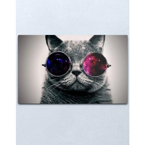 Cool T shirt Metal Print Tin Sign Vintage Metal Wall Sign Plaque Retro Garage Shed Car