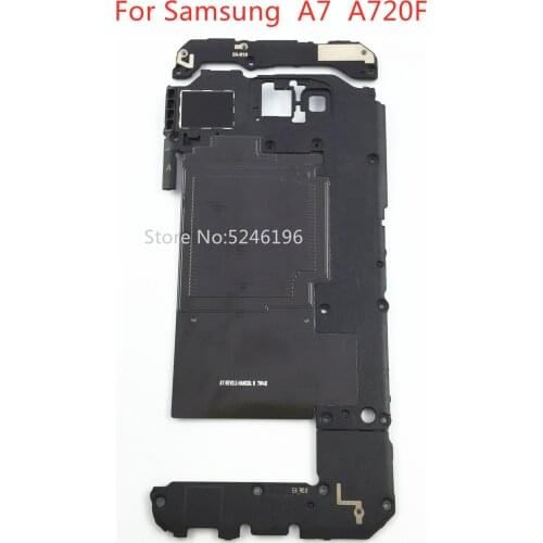 Three-piece Maintenance Fittings Set For Samsung Galaxy A7 A720F A720F/DS Wireless charging speaker antenna head Repair part