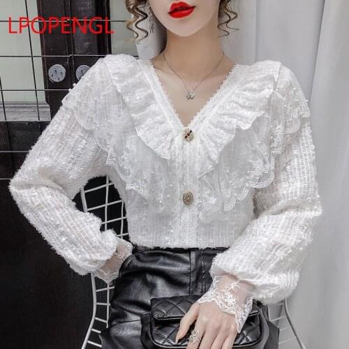 LPOPENGL Womens Chiffon Blouses