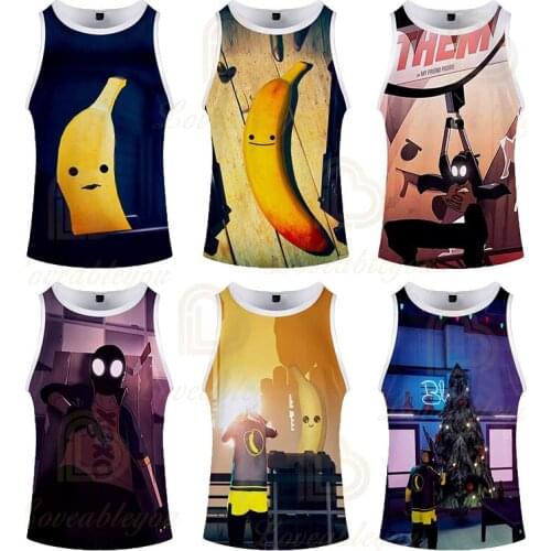 Hot Game My Friend Pedro 3D Printed Tank Tops Women/Men Summer Cool Sleeveless Vest Hot Sale Casual Streetwear Clothes