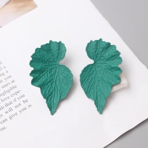 E1006 Korean Style Cute Metal Flower Earrings For Women Girl Fashion Big Sweet Pendant Earrings Brincos Wedding Party Jewelry