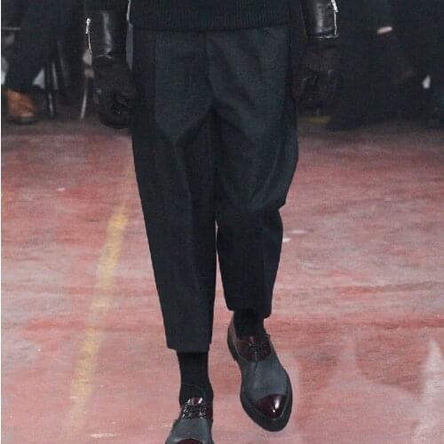 27-44 New 2017 Mens clothing GD Hair Stylist Catwalk Classic fashion loose casual harem pants costume male plus size costumes