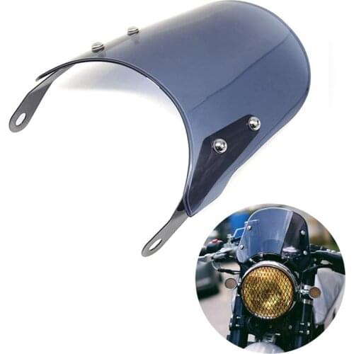 Motorcycle Headlight Fairing Windshield Windscreen Compatible for Triumph Bonneville 2001-2017,T100 2003-2017