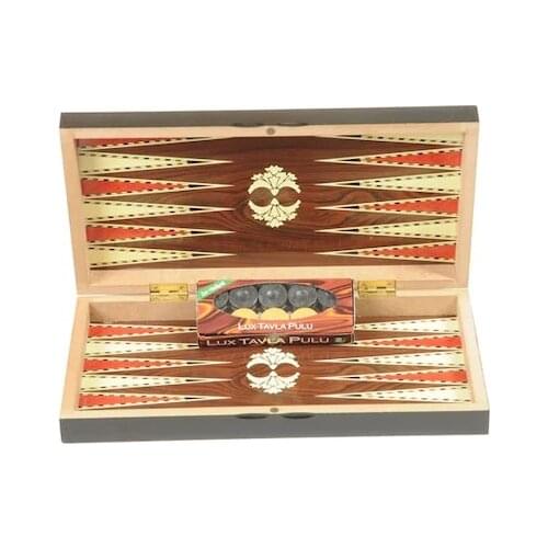 PLATED BACKGAMMON MEDIUM SIZE