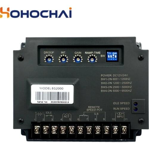 EG2000 Diesel Generator Speed Controller DC Electronic Governor Electric Board Speed Govornor Brushless Genset Parts