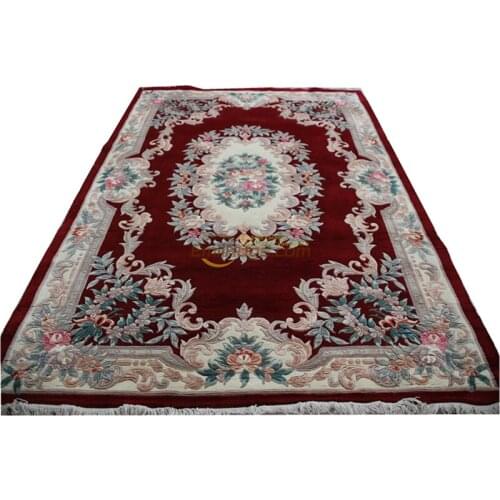 Savonnerie rugs carpet wool handwoven wool carpets geometric carpet bedroom large room rug