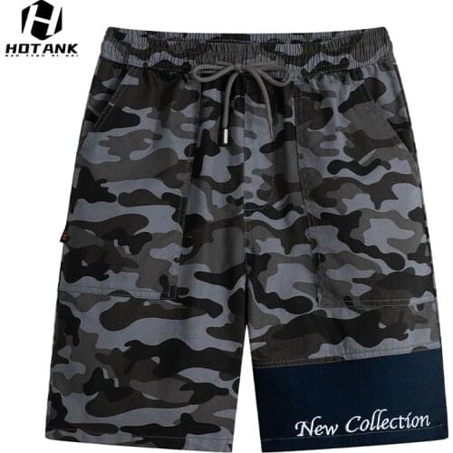 New Mens Summer Shorts Casual Beach Shorts Camouflage Drawstring Boardshorts fashion Loose Male five-point Pants Brand Clothin