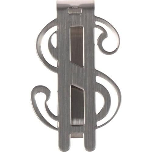 High Quality 1PC Stainless Steel Slim Pocket Money Clip Wallet Credit ID Card Cash Holder For Men Women