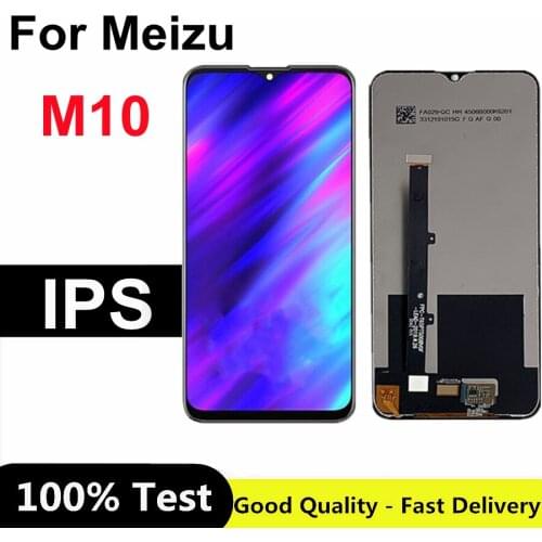 6.5" For Meizu M10 LCD Display Touch Screen Digitizer Glass Assembly Replacement Parts For Meizu M 10 LCD