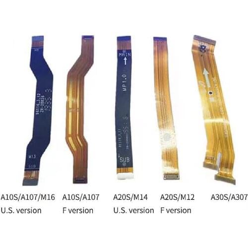 10pcs For Samsung A10S A20S A30S A40S A50S A60S A70S A707 M10S M30S Main Motherboard Connector USB Board Flex Cable Ribbon