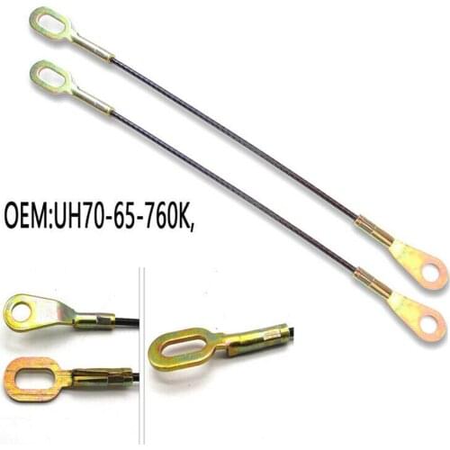 2pcs Tailgate Support Cable Pickup Side Boot Strap For Ford Ranger XLT Mazda BT50 B2500 2011-2019 UH70-65-760