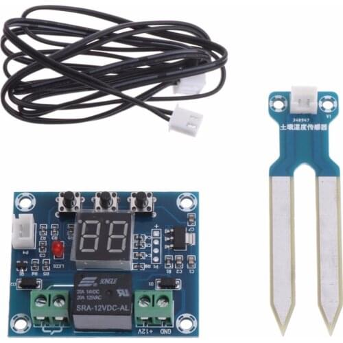 2021 12V Soil Humidity Sensor Controller Irrigation System Automatic Watering Module New