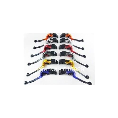 CNC aluminum adjustable foldable extendable brake/clutch lever for HONDA CBR600 F5 CBR600 03-06 CBR954RR 6position BRAKE LEVERS