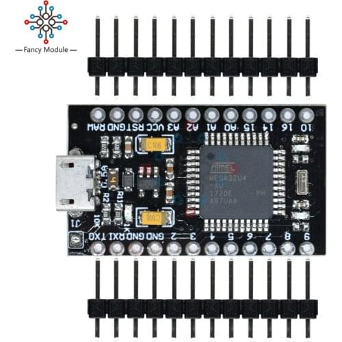 ATmega32U4 3.3V 8MHz Nano Pro Micro USB Controller Board For Arduino With Bootloader Mega32U4 Mini Leonardo ATMEGA32U4-AU Module