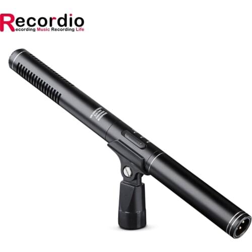 GAM-CF01 Best selling Unidirectional System handheld Interview shotgun Microphone with Sponge Cover