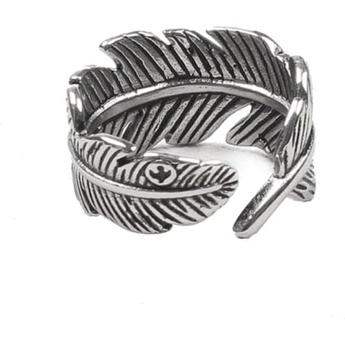 New Metallic Silvery Wing Arrow Opening Ring Women Punk HiphopStyle Large Antique Personality Girl Party Finger Rings Jewelry