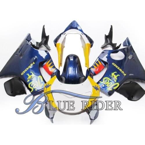 Motorcycle High quality ABS Fairings Kit For Honda CBR 600 F4 1999 2000 Year CBR600 F4 99 00 Bodywork Blue Rider