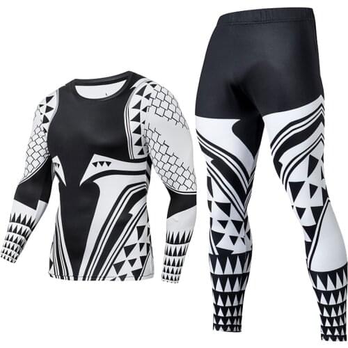 2019 New Arrival Fashion Jogging Training 2 Piece Tracksuit Mens Anti-Pilling Anti-Fading Gym Clothing Funny Cosplay Sets
