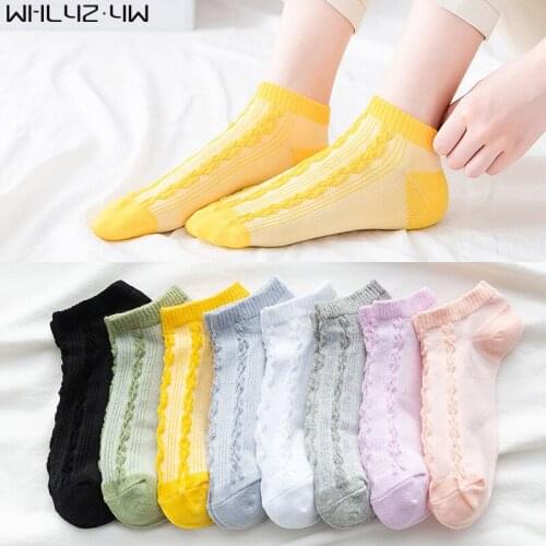 5 Pairs Street Fashion Woman Girl Ankle Socks Colorful Cotton Three-Dimensional Pattern Harajuku No Show Boat Socks Novelty