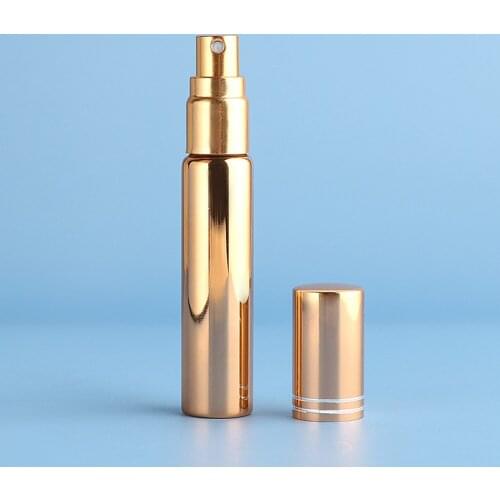 10ML Perfume Atomizer Refillable Travel Bottle Portable Perfume Spray Pump Bottles Glass Perfumery Cosmetics Container Traveling