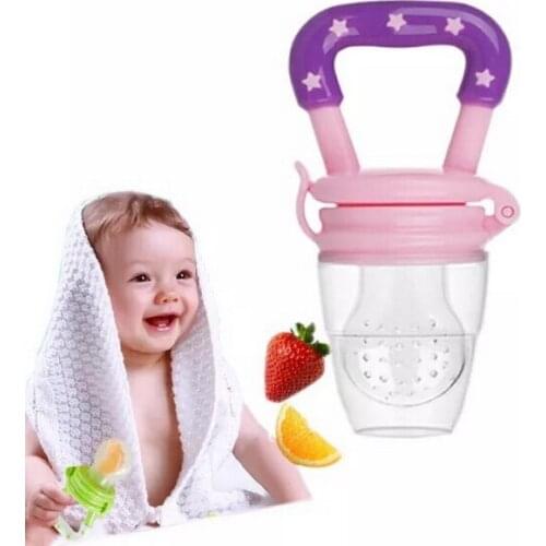 Silicone Baby Feeding cup Infant Nipple Soother toddler Feeder For Fruits Food Nibler Dummy Baby Feeding bottle tools Kids