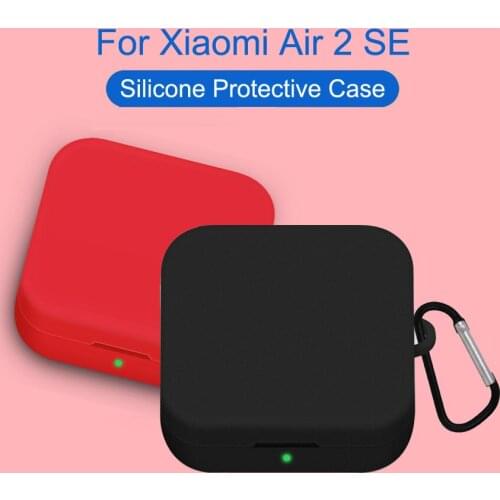 Silicone Earphone Case for Xiaomi Airdots Pro 2 SE Shockproof Protective Case Cover Shell for Xiaomi Air2 SE Bluetooth Headset