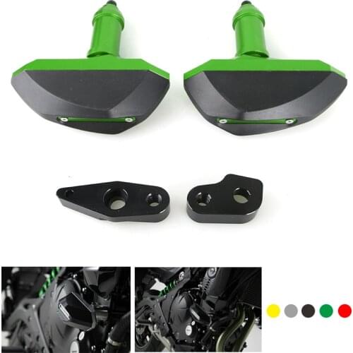 Moto Frame Sliders for Kawasaki ER6N ER 6N 2012 - 2016 Engine Crash Pads Protector Guards Motorcycle Accessories