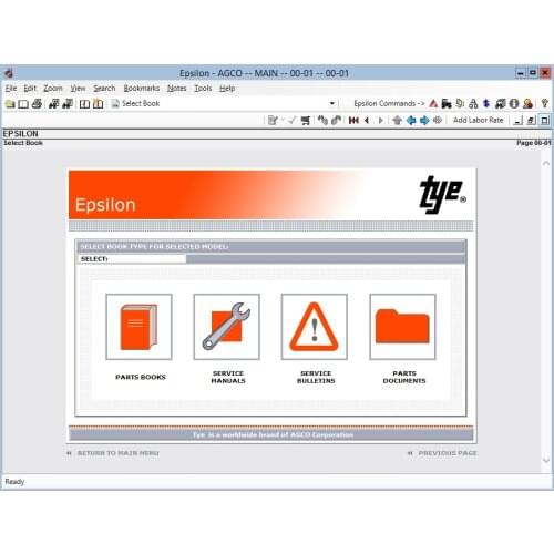 TYE (AGCO) Spare Parts Catalogs 2021