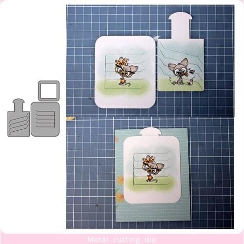Magic photo frame Metal Cutting Dies for DIY Scrapbooking Photo Album Decorative Embossing PaperCard Crafts Die Cut 2020