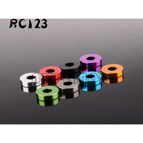 02164 Ball Head Screws Cap Spacer Washer Flat Head Gasket M4 For RC Car 8PCS NEW ENRON