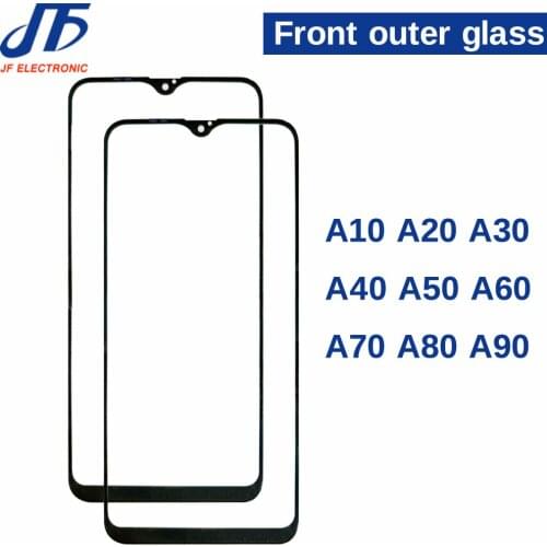 10Pcs Touch panel Replacement For Samsung Galaxy A50 A10 A20 A30 A40 A70 Laminate OCA Front Outer Glass Lens