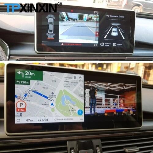 64G Carplay Car Radio Stereo Receiver Android For Audi A6 2012 2013 2014 2015 2016 IPS DSP GPS Navi Player Auto Audio Head Unit